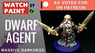Massive Darkness - Painting Dwarf Agent
