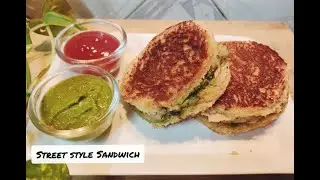 Street Style Sandwich | Easy Potato Sandwich Recipe | Green Chutney Recipe | My Mumma's Kitchen