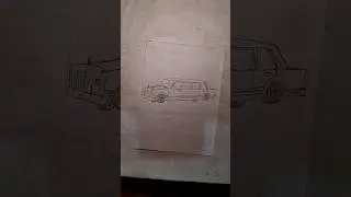 Limousine car🚗 drawing #limousine