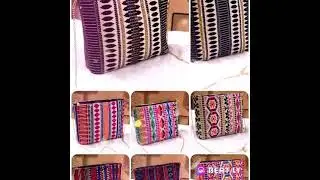 Block print bags
