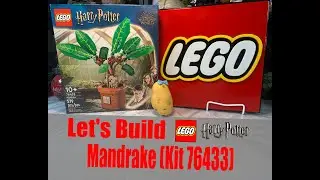 Let's Build LEGO Harry Potter Mandrake (Kit 76433)