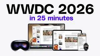 Apple WWDC 2026 keynote in 25 minutes