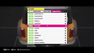 Common Sound Effects Forza Horizon 5