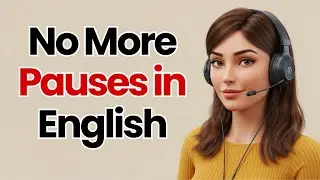 How to Speak English Without Pausing or Thinking | Slow English | Learn English