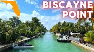 Biscayne Point Walking Tour Part 1 (Miami Beach Florida)