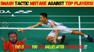 Why You Should NOT Play Cross Drops When Off-Balance! | @mkbadminton59
