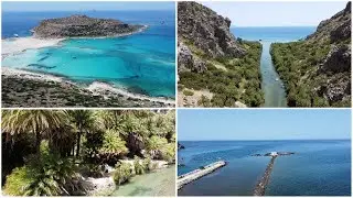 Crete, Greece | Cinematic drone shots | 2K