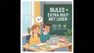Learn Dutch with Fun (B1 level) : Meaning of word Bijles with funny video