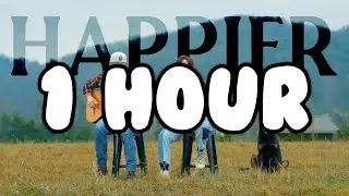 Connor Price & Walker Hayes - Happier | 1 Hour Version - Lyric Video
