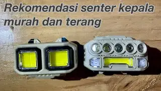 Senter kepala murah terang Suksestech HX-816 vs HX-817