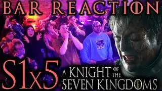 oh no. 😢 A Knight of the Seven Kingdoms S1x5 Bar Reaction!