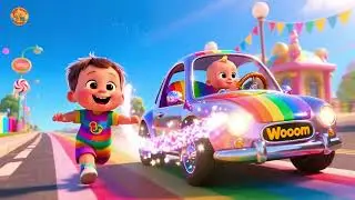 Wroom Car, Zoom Zoom 🚗 | Fun Learning & Play for Kids | Toddler Adventure Video