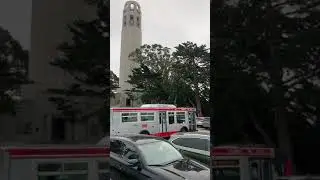San Francisco, California - 39 Coit Tower - Hybrid Electric Bus - Orion VII HEV