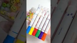 Rainbow Stamp Slime ASMR 🌈✨🎨💥 | Slime Therapy #ASMR #Slime #OddlySatisfying