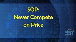 SOP Never Compete on Price