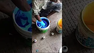 Berger walmasta primer blue colour.#berger #colour #paint #bule #reels #shortvideo #ytshorts #shorts