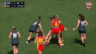 Breann Moody - AFLW Round 1 2023 Highlights