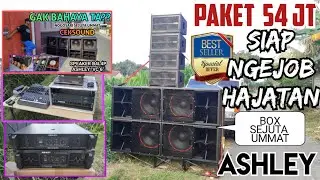 PAKET SOUND 54JT SPEK HAJATAN // CEKSOUND & REVIEW