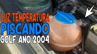 Piscando luz da temperatura no painel Golf ano 2004