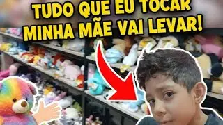 Desafio tudo que eu tocar minha mãe vai levar 😅 #viral #video #kids #pop