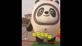 【2022冬奥会冰墩墩】巨型冰墩墩在两年前就有了！？网友：村头，两年前？！ 附真假冰墩墩辨别。