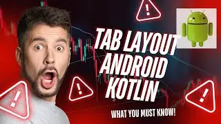 TabLayout in Android Studio Kotlin || Tablayout with viewpager2