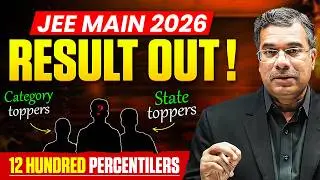 JEE Main 2026 Result OUT! | Topper List, AIR 1 Name, Percentile & Scorecard