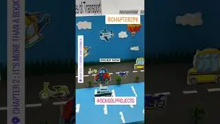Modes of Transport School Project | Easy Educational Model for Kids | Chapter2PK