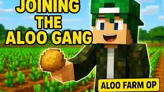 I BUILT AN ALOO FARM TO JOIN THE ALOO&nbsp;GANG!&nbsp;😂| ITS GAMER MIKE | MINECRAFT SURVIVAL WORLD  #6
