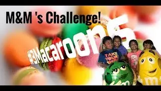 ThreeMacaroons - Blindfold M&M's Challenge!