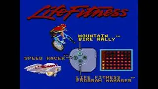 Exertainment Mountain Bike Rally Speed Racer USA - Super Nintendo (SNES)