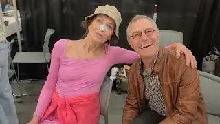 Finn Carter and Ron Underwood - Pasadena Comic Con