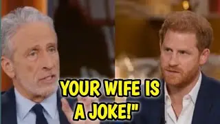 Prince Harry Kicked 0ff The Daily Show After Heated Argument with Jon Stewart