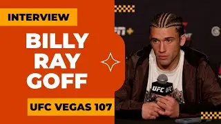 Billy Ray Goff full UFC Vegas 107 pre-fight media day interview