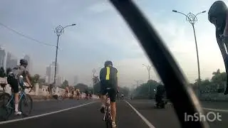 SERUUU 🔥. Gowes Pagi di Akhir Pekan Dalkot-Jakarta ( When I Can See You 