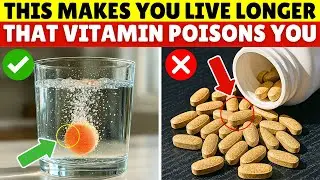 Over 60? 4 Dangerous Vitamins You Should NEVER Take and 4 You Should Take Daily | Senior Health Tips