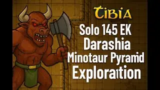 Exploring the 145 EK Minotaur Pyramid - The Ultimate Tibia Adventure!
