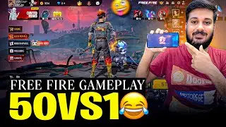 I played 1 vs 50 player battle in Gareena Free Fire 