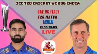🔴 LIVE | UAE vs Italy &ndash; T20 World Cup 2026UAE vs Italy Men T20 | Live Score & Commentary