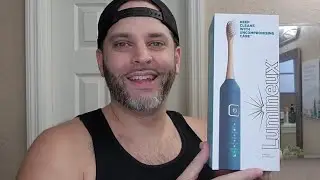 Lumineux Sonic Electric Toothbrush for Adults - Bamboo Heads (Review)