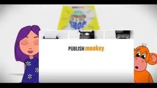 Publish Monkey Animated Brand Message