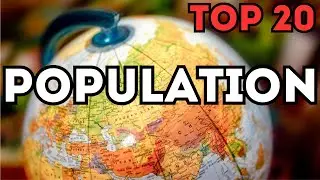 TOP 20 📊 Most Populated Countries in the World 🌍 Population Ranking