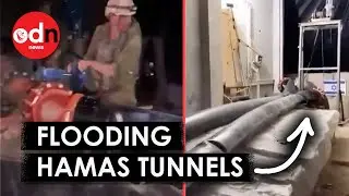 Израиль затапливает туннели ХАМАСа морской водой