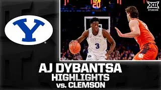 BYU's AJ Dybansta TAKES OVER in Comeback Win vs. Clemson | 2025-26 Big 12 Men&rsquo;s Basketball
