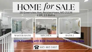 For Sale in Reisterstown, MD