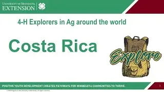 Explorers in Ag: Costa Rica, 2025