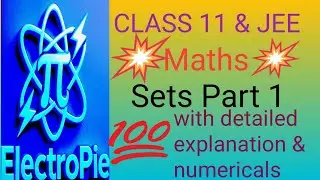 Ncert maths class11 chapter -1set /up TGT pgt/Lt grade/JEE