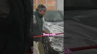 Car wash with foam -for greater shine