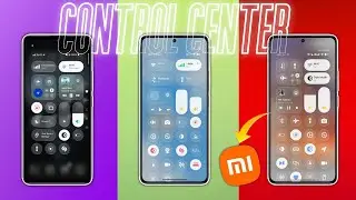 Apple Control Center On Xaiomi HyperOS || Unlock Different Versions Control Center Xaiomi HyperOS 🔓
