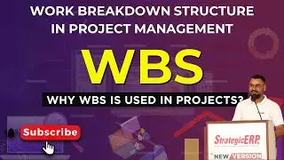 What is Work Breakdown Structure | How to create WBS in StrategicERP | Project/Civil Engineering |